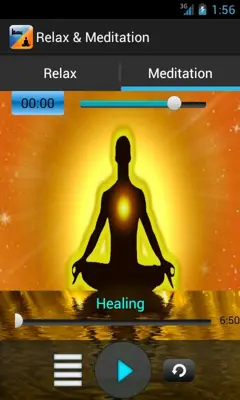 Relax & Meditation Stream android App screenshot 2