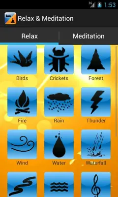 Relax & Meditation Stream android App screenshot 3